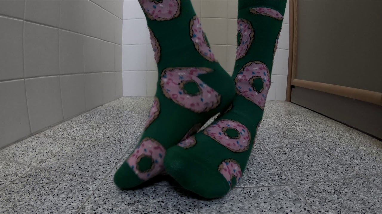 green socks