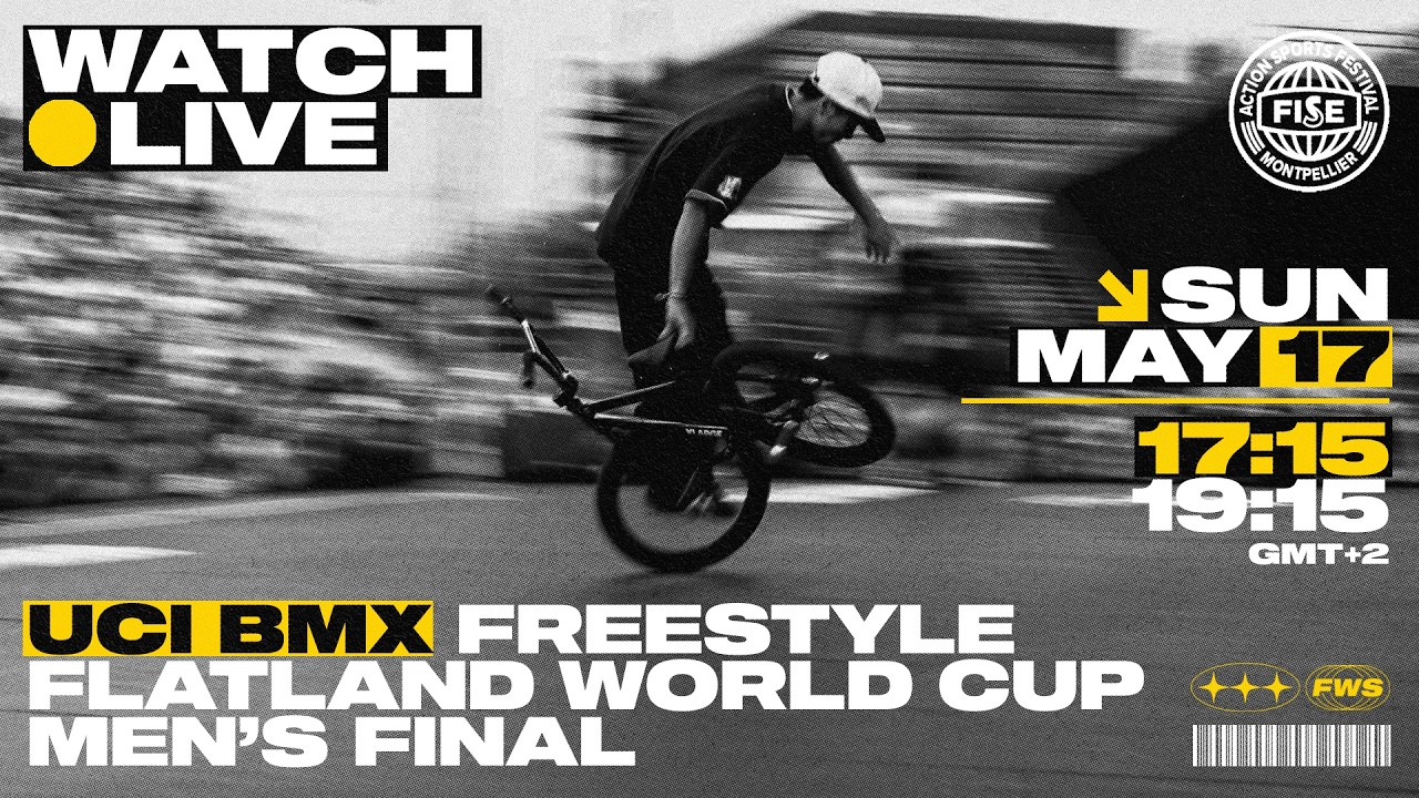 LIVE FISE MONTPELLIER 26 | UCI BMX Freestyle Flatand Park World Cup Men's Final