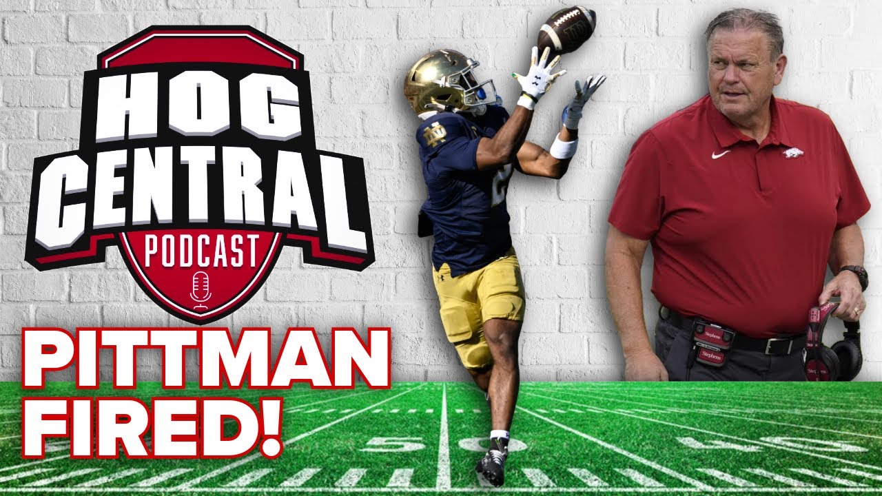 Arkansas fires Sam Pittman after 56-13 home blowout vs. Notre Dame | Hog Central Podcast