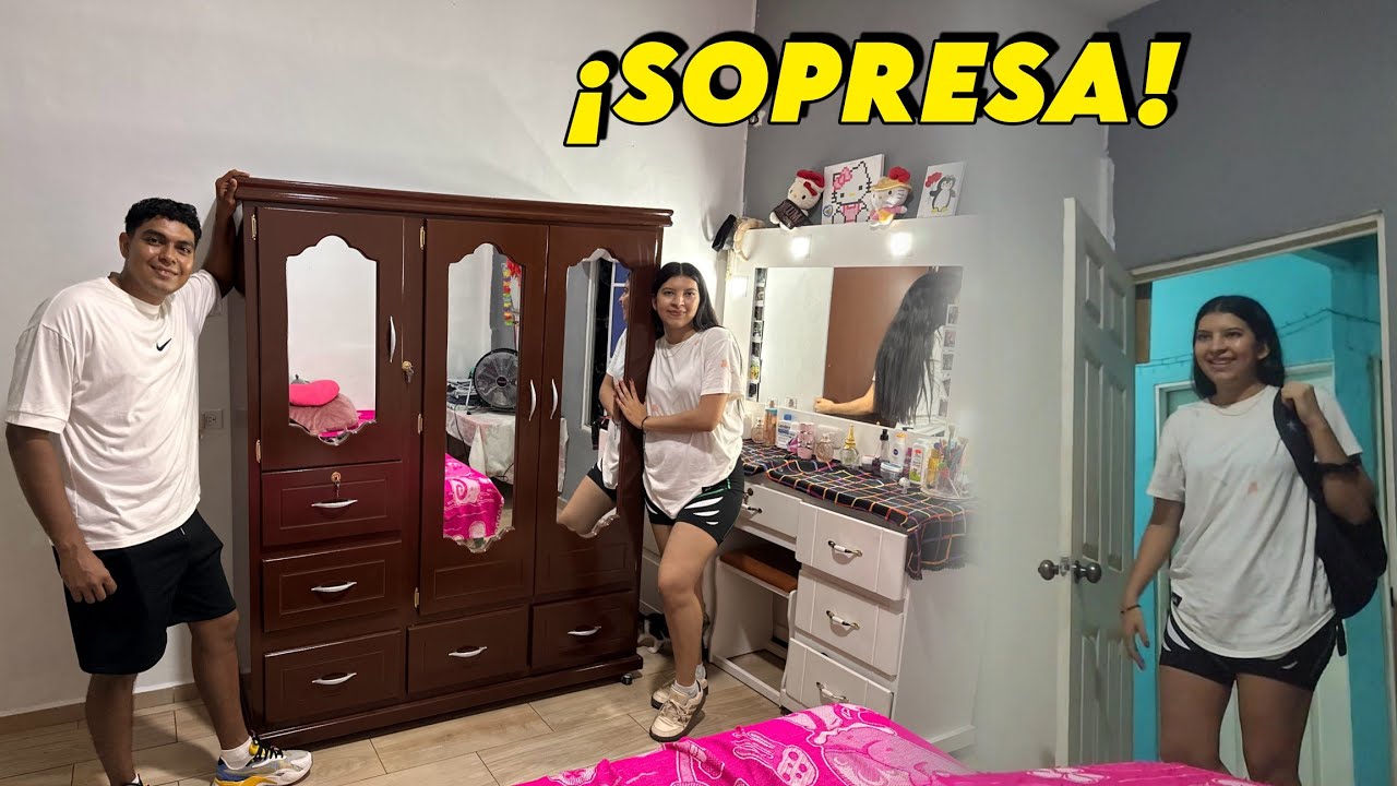 ASI REACCIONO MI HERMANA CON SU SORPRESA DE CUMPLEAÑOS 🥳