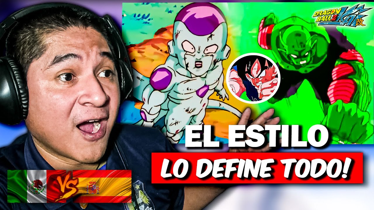 DOS VERSIONES totalmente distintas en Latino🆚Castellano: Piccolo salva a Goku | Comparación Doblaje