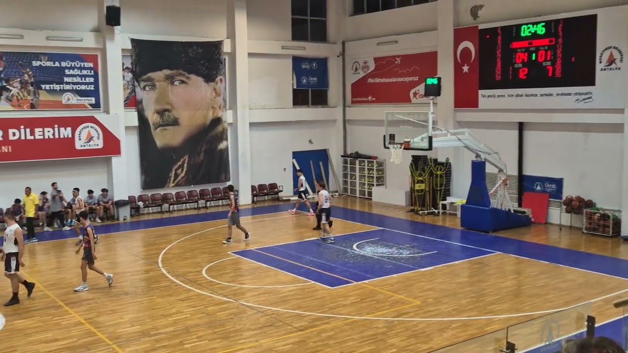 U16 AGGİK (A) & ANTALYA BASKET (ABK) 1.  YARI
