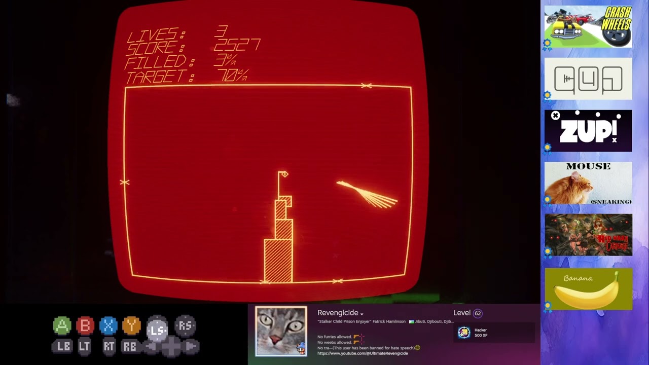 Arcade Paradise - Line Terror Best Run (+It's a Horror Game Achievement)