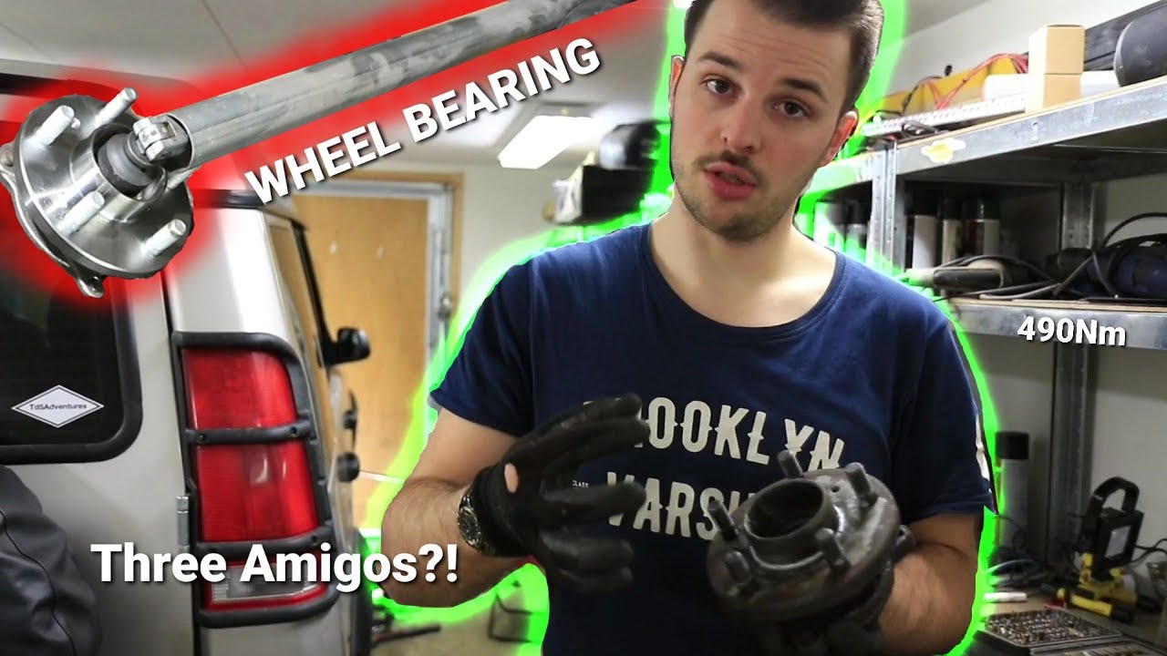 Discovery 2 WHEEL BEARING swap! - Step by step how to video