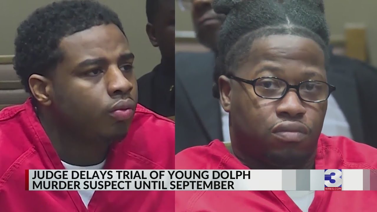 Delay in trial for rapper Young Dolph's alleged gunmen