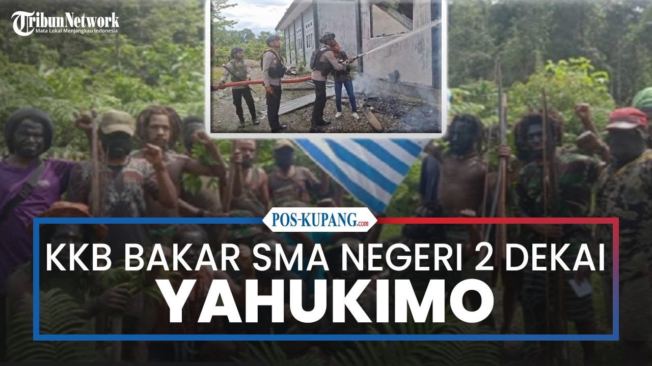 KKB Bakar SMA Negeri 2 Dekai Yahukimo