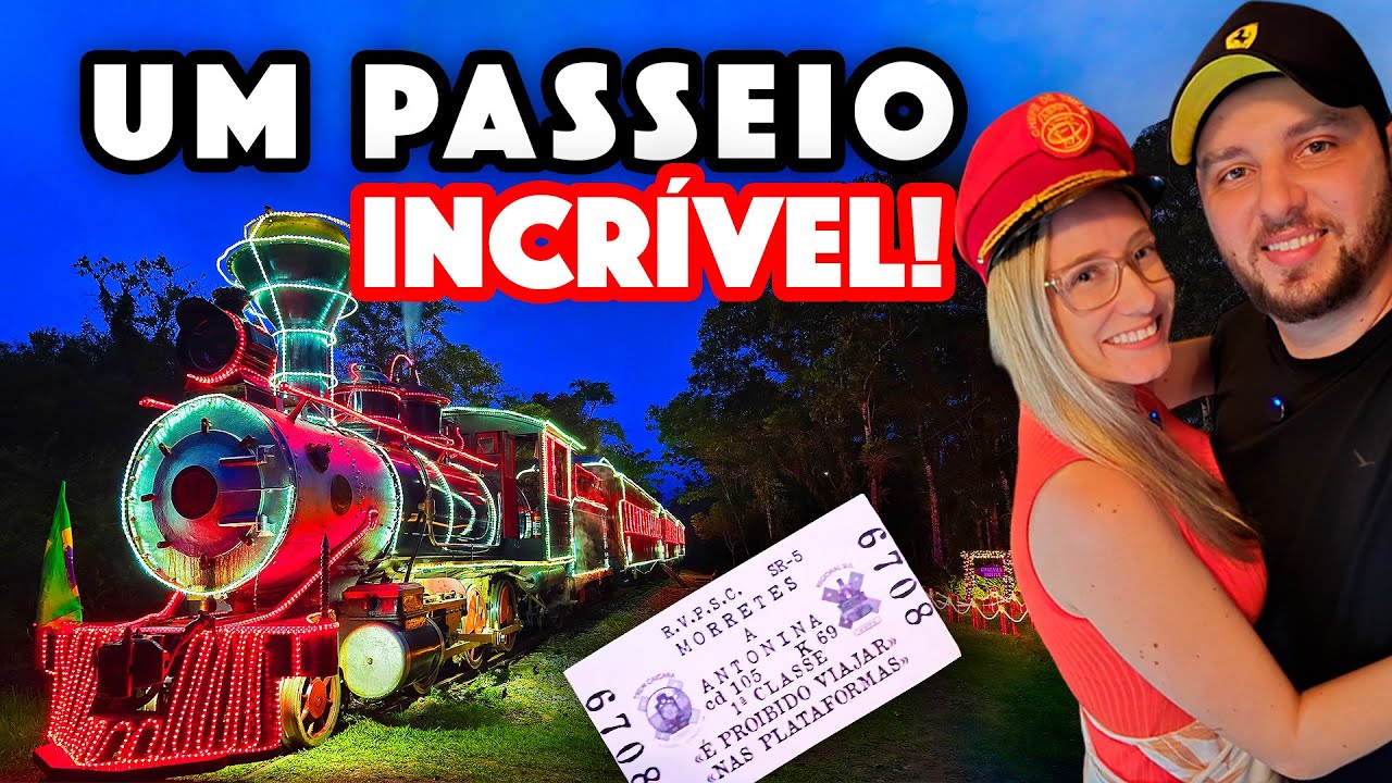 PASSEAMOS DE MARIA FUMAÇA, DE MORRETES ATÉ ANTONINA, PERTO DE CURITIBA