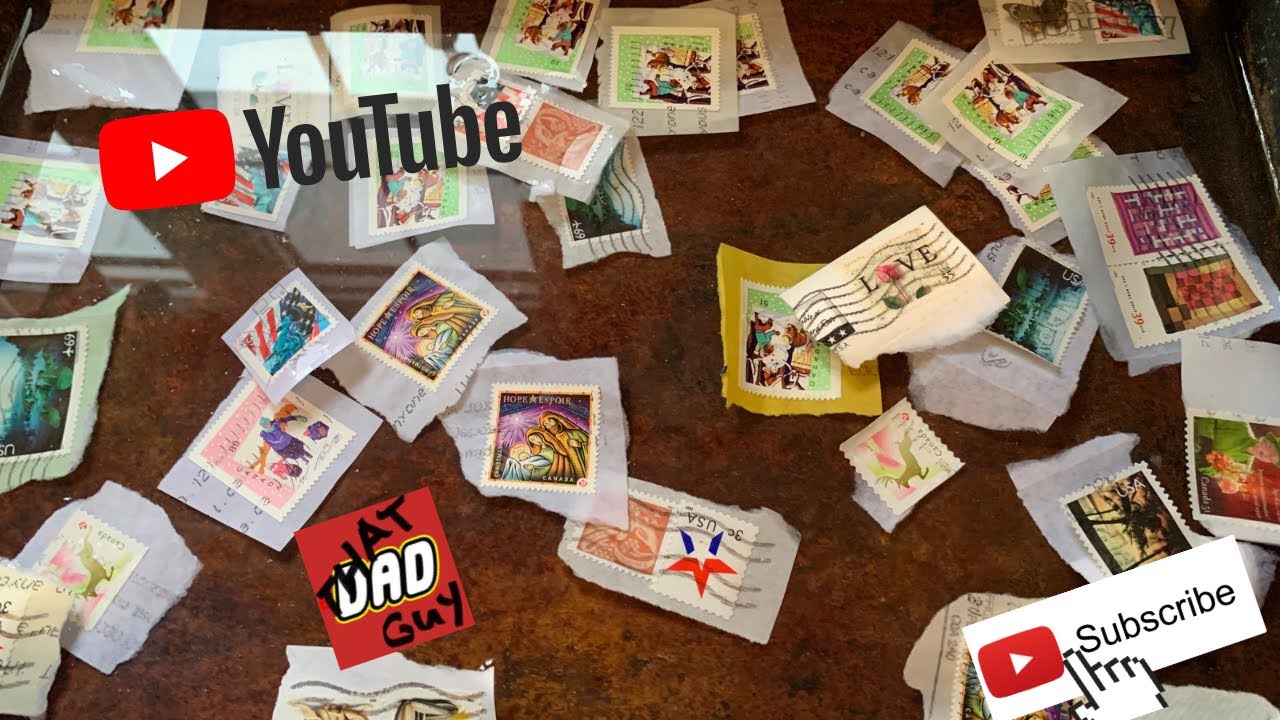 Soaking and Drying Stamps 2022