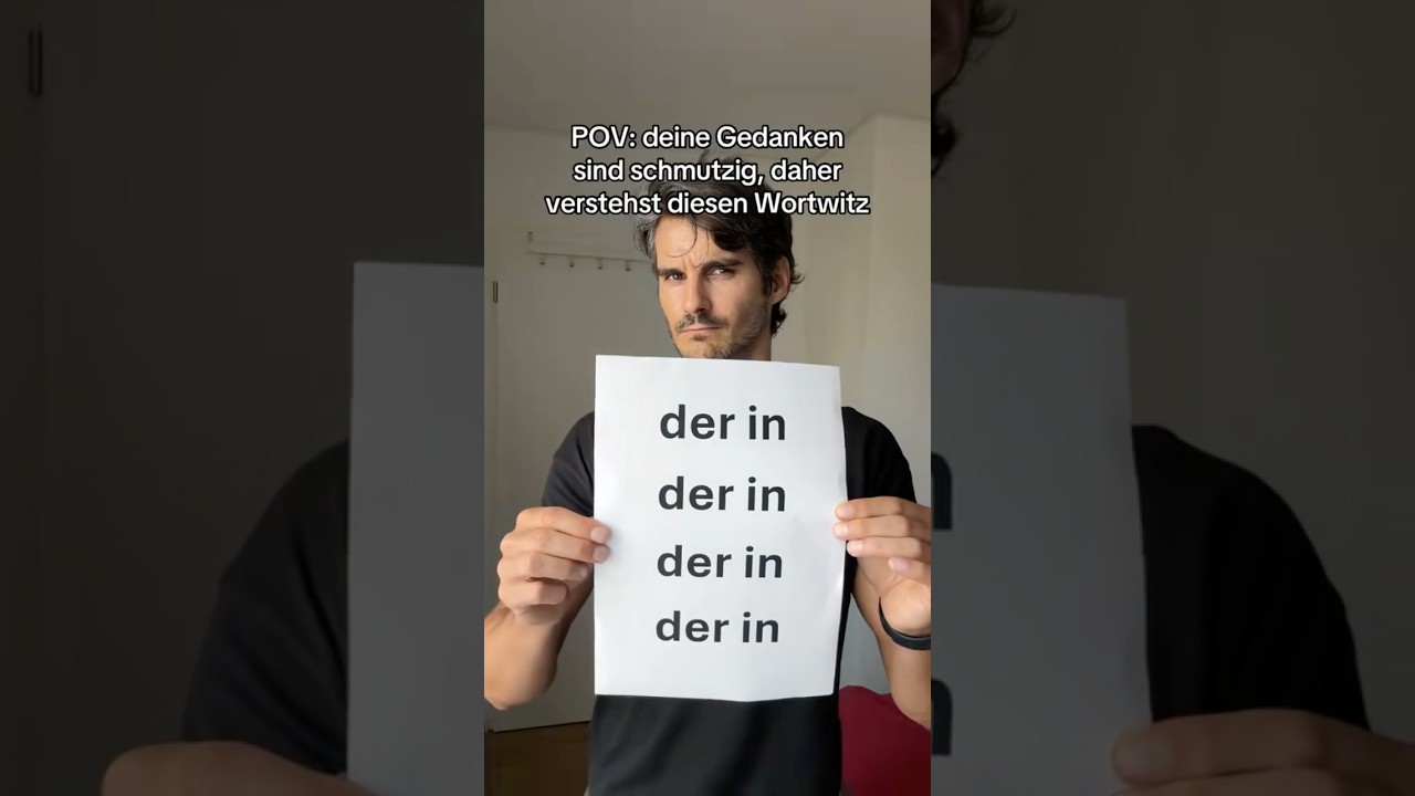 Du bist ein Meister der Wortwitze und verstehst es sofort #wortwitz #wortspiel #humor #spa&szlig; #ironie