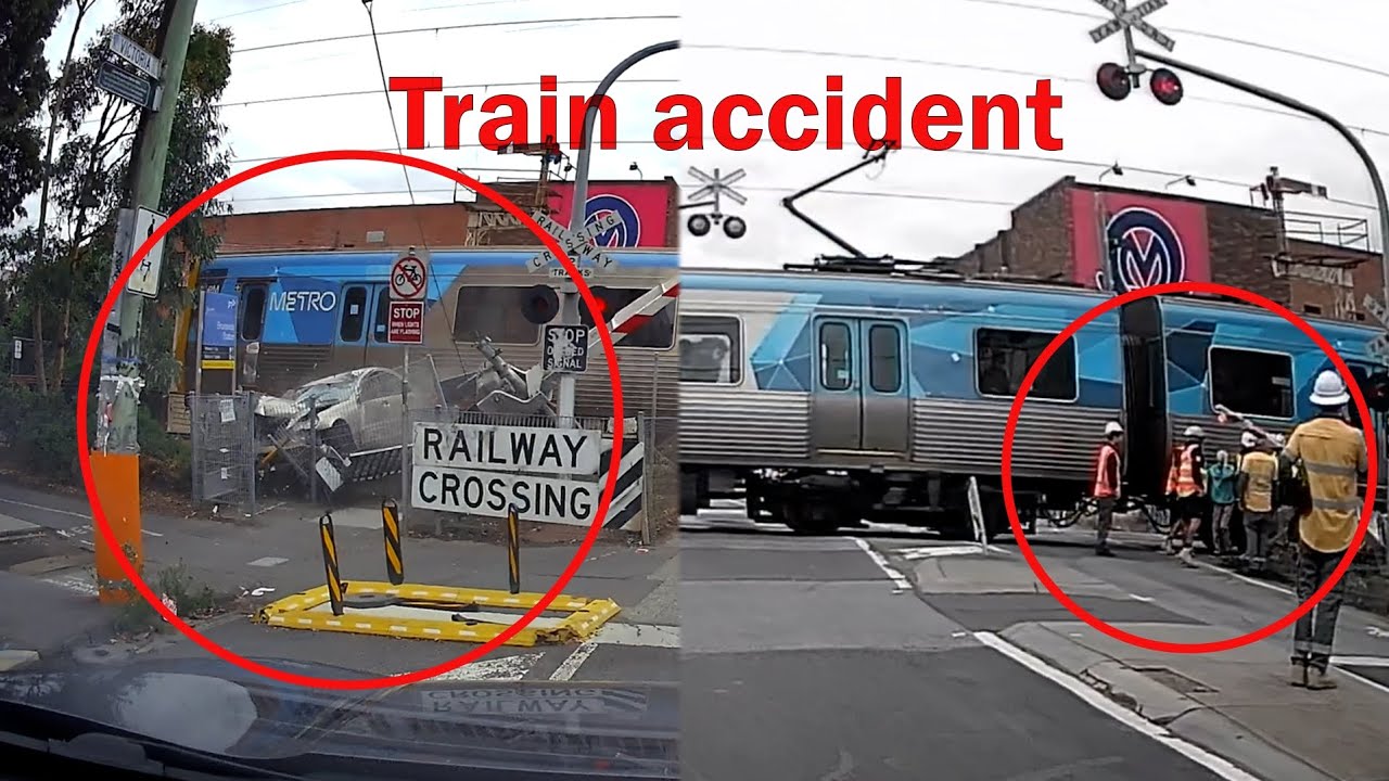 Shocking train crash Melbourne 2026