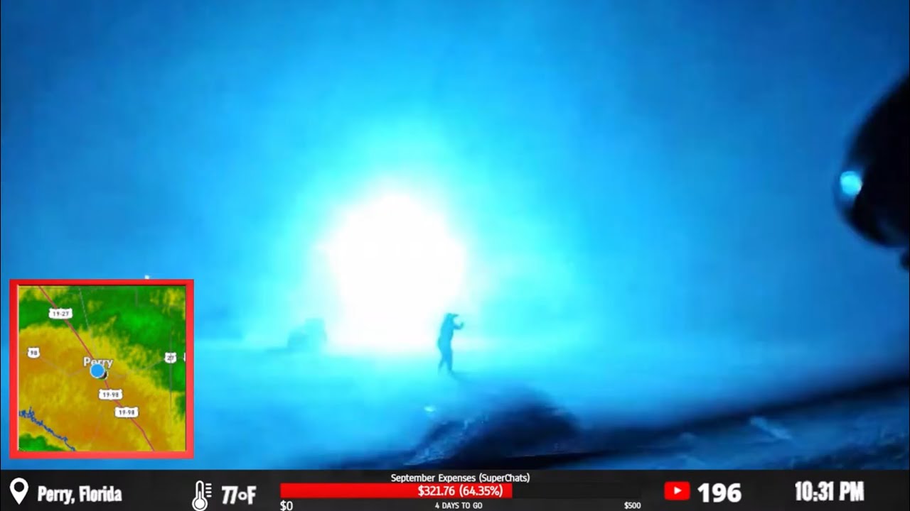 Intercepting Major Hurricane Helene: Live As It Happened 9-26-24