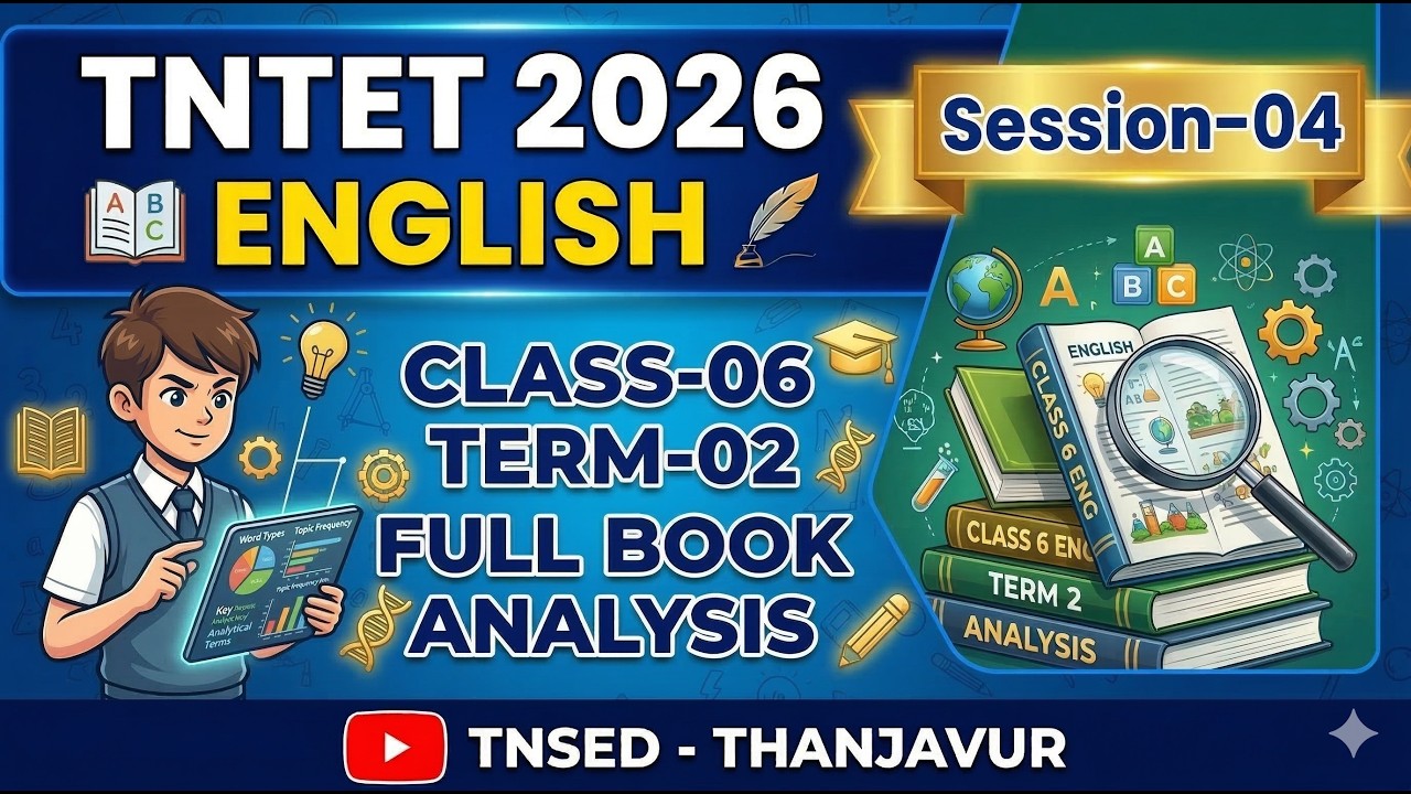 TNTET | ENGLISH |  6th Term 2 Book content Analysis