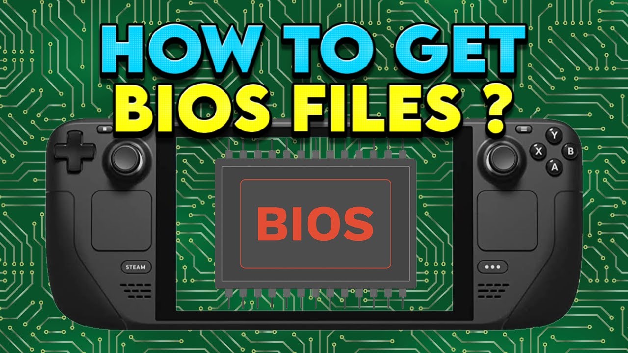 Где взять файлы BIOS для эмулятора? #steamdeck #emulator #emulation