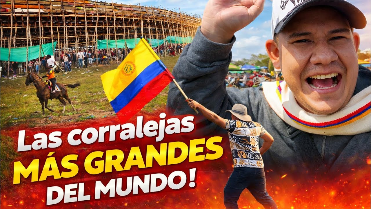 Así es la corraleja más GRANDE del Mundo 🇨🇴