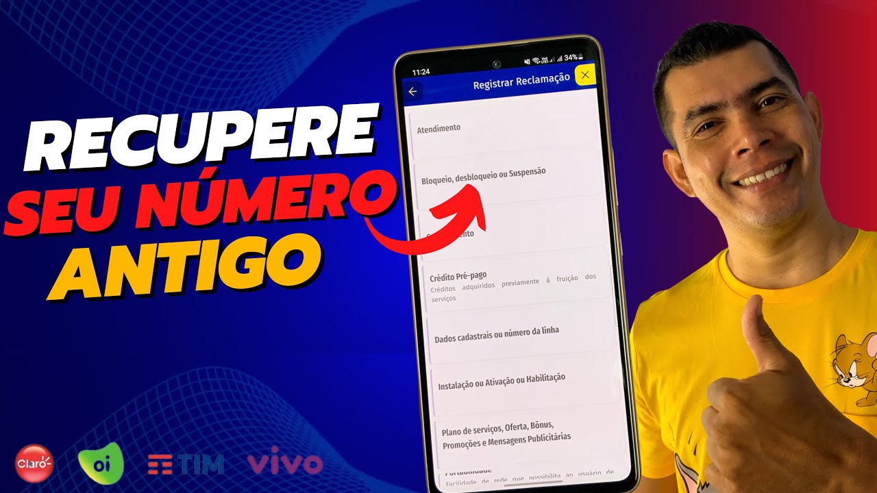 COMO RECUPERAR N&Uacute;MERO ANTIGO DE QUALQUER OPERADORA SEJA ELE PERDIDO,ROUBADO,CANCELADO OU DESATIVADO!