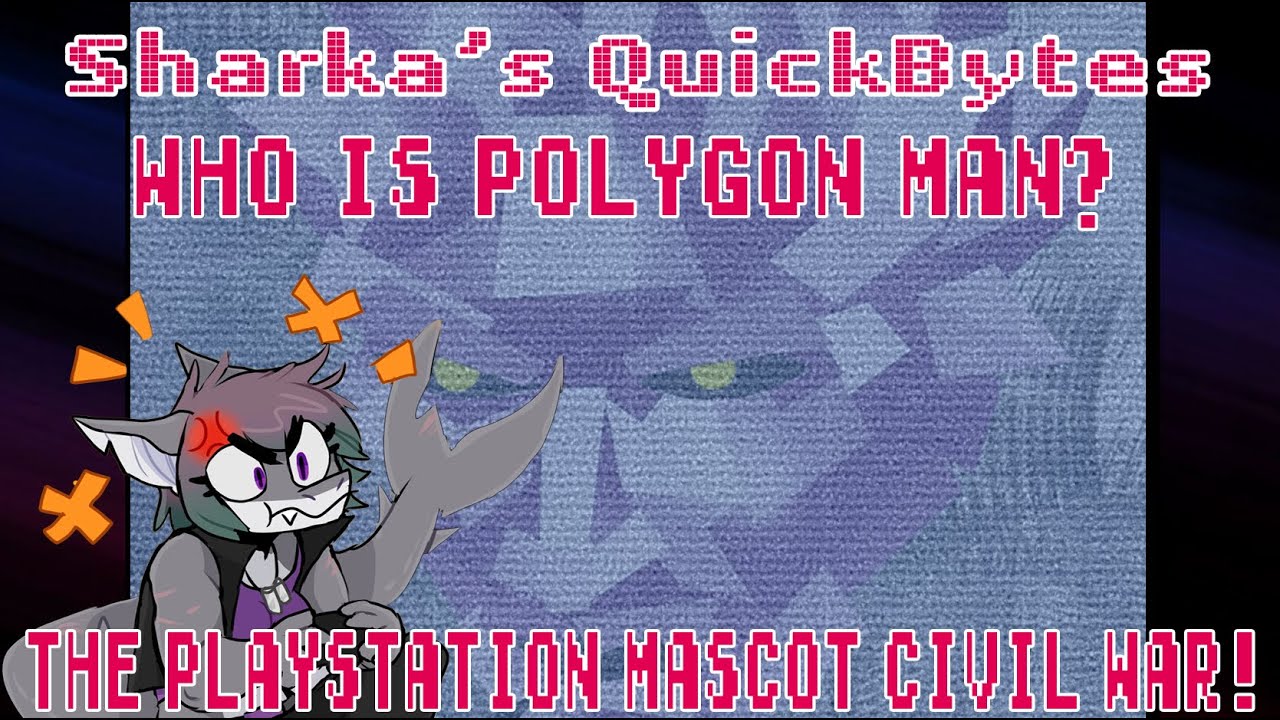 Who IS Polygon Man? | PS1 | Sharka's QuickBytes #68 (QHD)