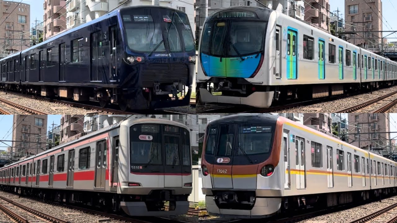 【相鉄も最高110km/h】東急東横線 色鮮やかな高速通過集
