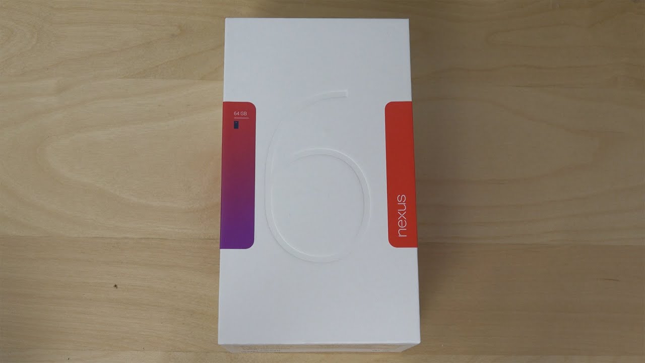 Google Nexus 6 - Unboxing (4K)