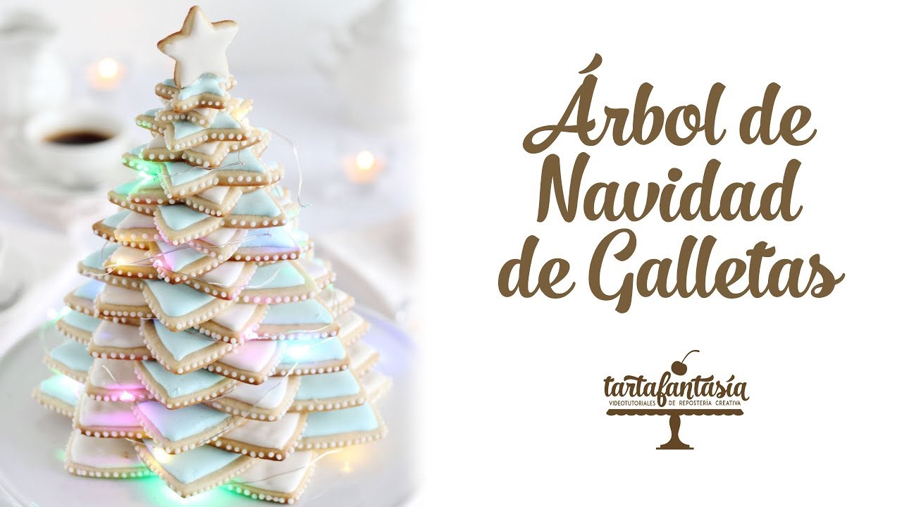 Cómo hacer un Árbol de Navidad de Galletas