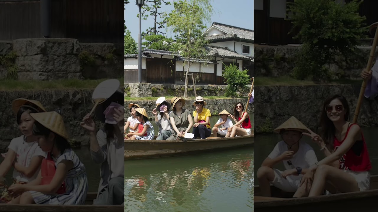 倉敷美観地区 川舟流し 本町通り 岡山県 Kurashiki Bikan Historical Quarte Okayama Japan