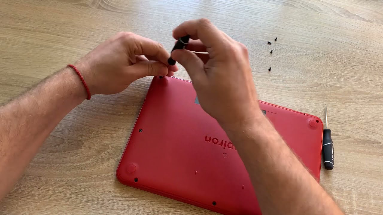 Laptop disassembly: Dell Inspiron 11-3162
