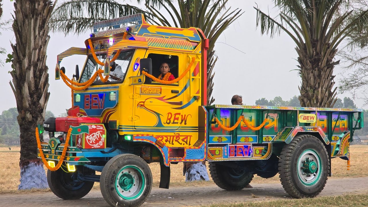 ডেলিভারি দেওয়া হলো আবার একটি চার চাকার লাটাহাম্বার গাড়ি  বাদশা ইঞ্জিনিয়ারিং ওয়ার্কশপ 