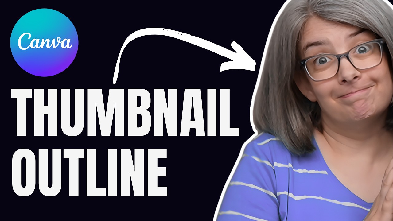 Canva Makes This Outline Easy for YouTube Thumbnails