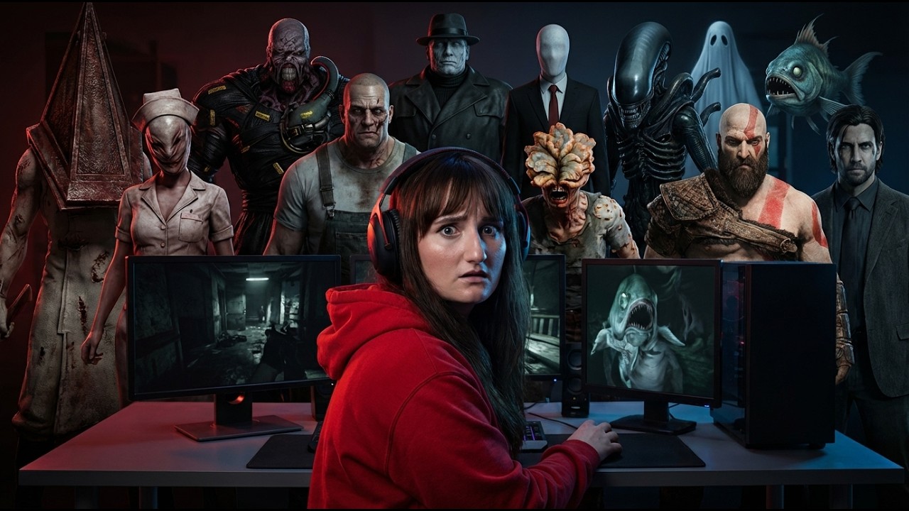 🔴Happy Friday The 13th - Horror Games & Demos  - Skin Stapler, Drive Me To Hell & Quarantine Zone