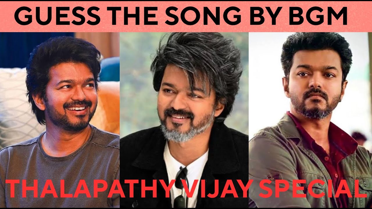 Thalapathy Vibes 🔥 Guess the Tamil Song by BGM – Part 2 🎧🎶❤️