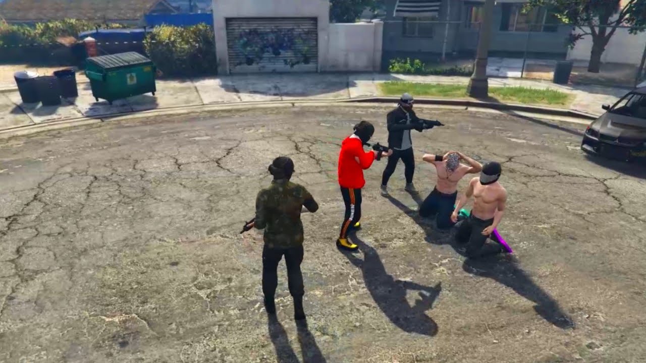 Families Gang Attacks on Ballas Gang - SLKCRP