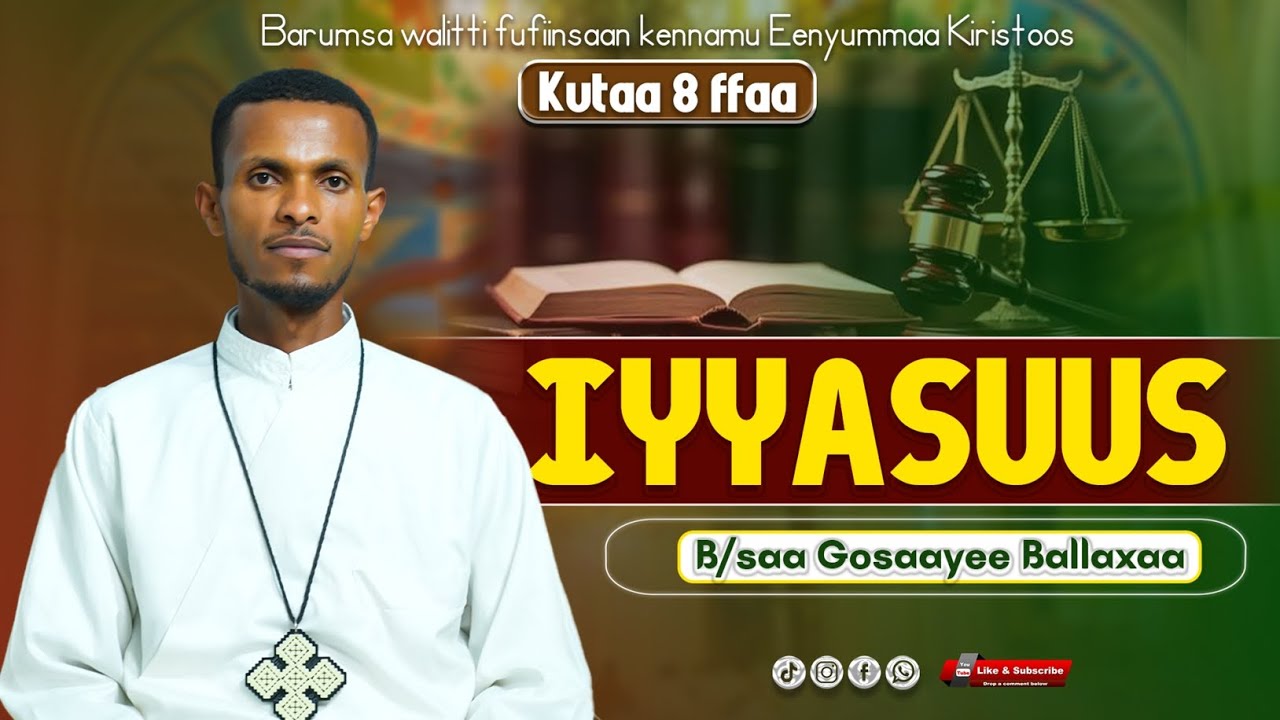 kutaa 8 ffaa || Iyyasuus || @Gosayebelete Barsiisaa Gosaayee Ballaxa #subscribe #like #share #duet 