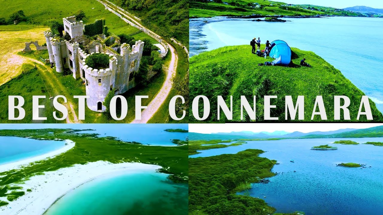 Trailer Connemara,wild camping,sky road,Dog's Bay,Connemara National Park,Clifden,Clifden Castle