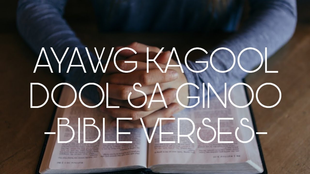 BIBLE VERSES|BISAYA VERSION
