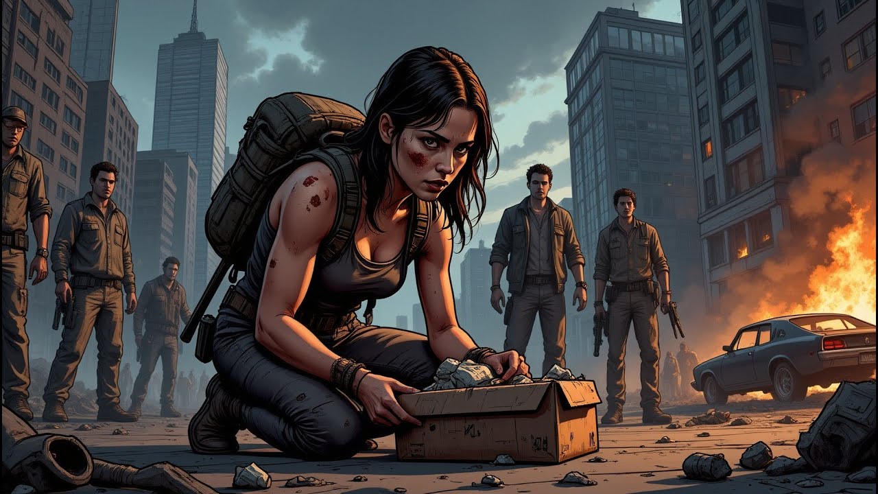 El fin del mundo llega, estalla un brote de zombis 🧟Sobrevivo abriendo paquetes 📦Pero el verdadero