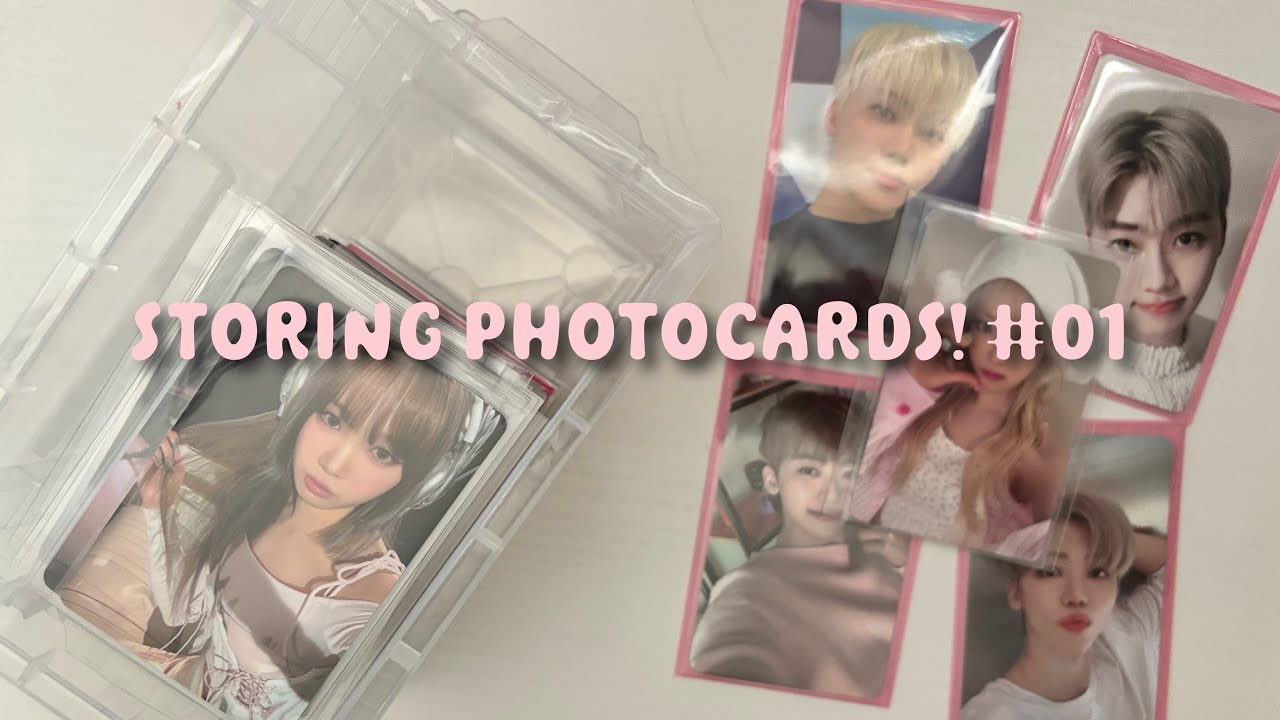 storing kpop photocards!! #01 || nct, le sserafim, yves, and more!