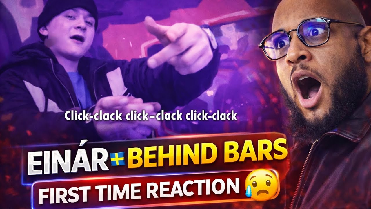 EIN&Aacute;R &ndash; BEHIND BARS 🇸🇪 | FIRST TIME REACTION 😳 (шведский рэп) America reactor