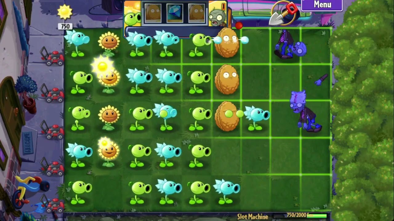 Minigames - The Slot Machine - Plants vs Zombies 2 PAK [E-Pea] - Episode 35