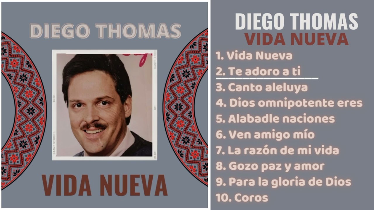 Diego Thomas - Vida Nueva (ÁLBUM COMPLETO) Música Cristiana