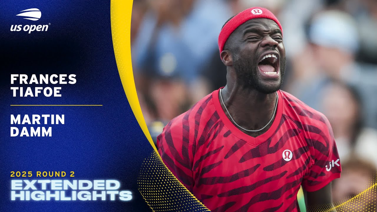 Frances Tiafoe vs. Martin Damm Extended Highlights | 2025 US Open Round 2