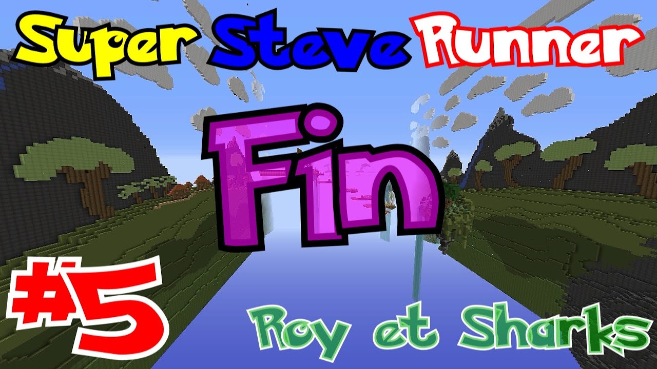 Super Steve Runner #5 FIN - Map Minecrat Roy Leviking & sharksleviking [FR]