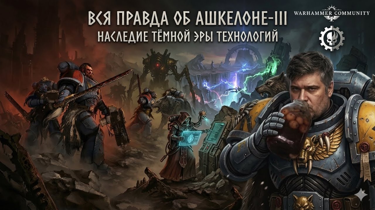 Вся правда об Ашкелоне-III: Космические Волки, Адептус Механикус и Тёмная эра технологий