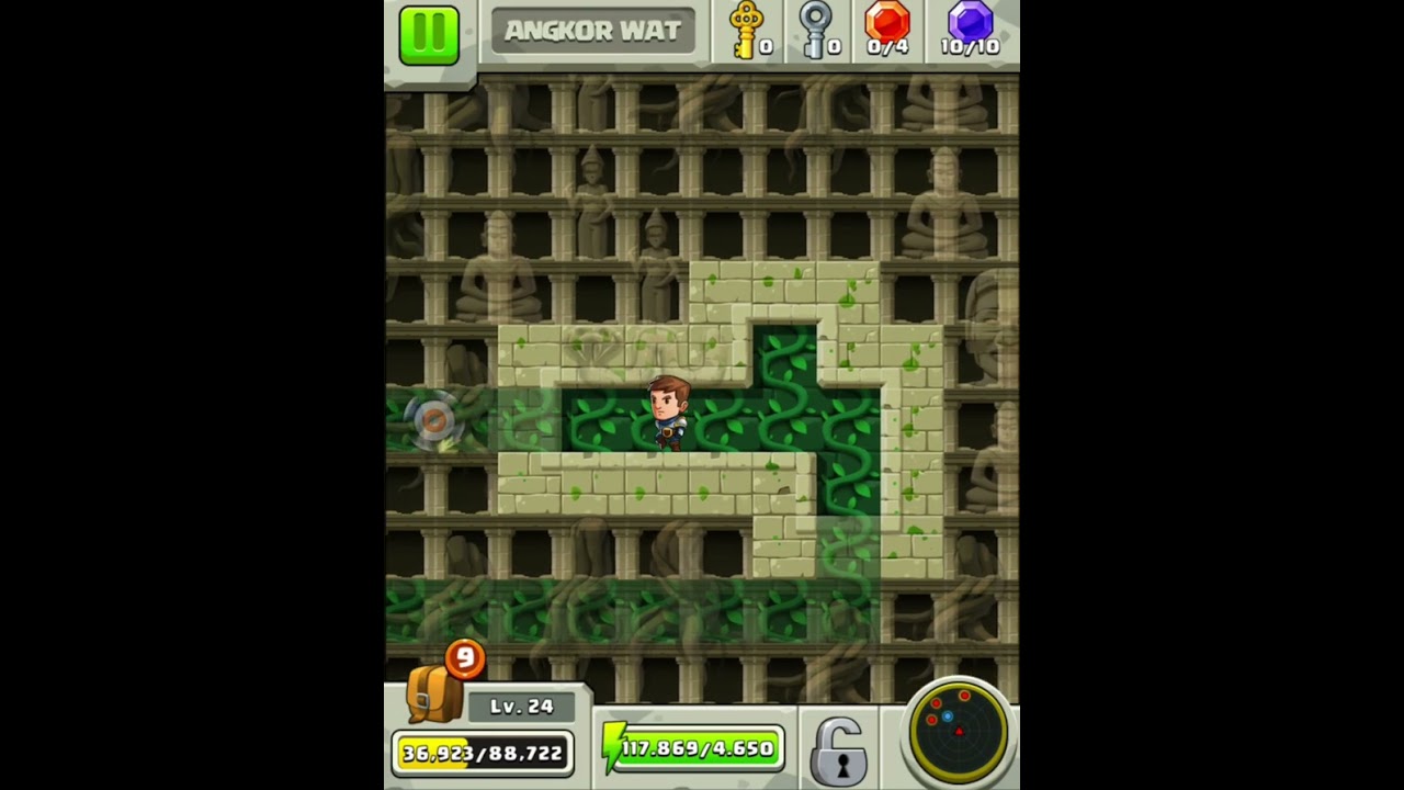 Diamond Quest Daily #14 (secret paths visible)