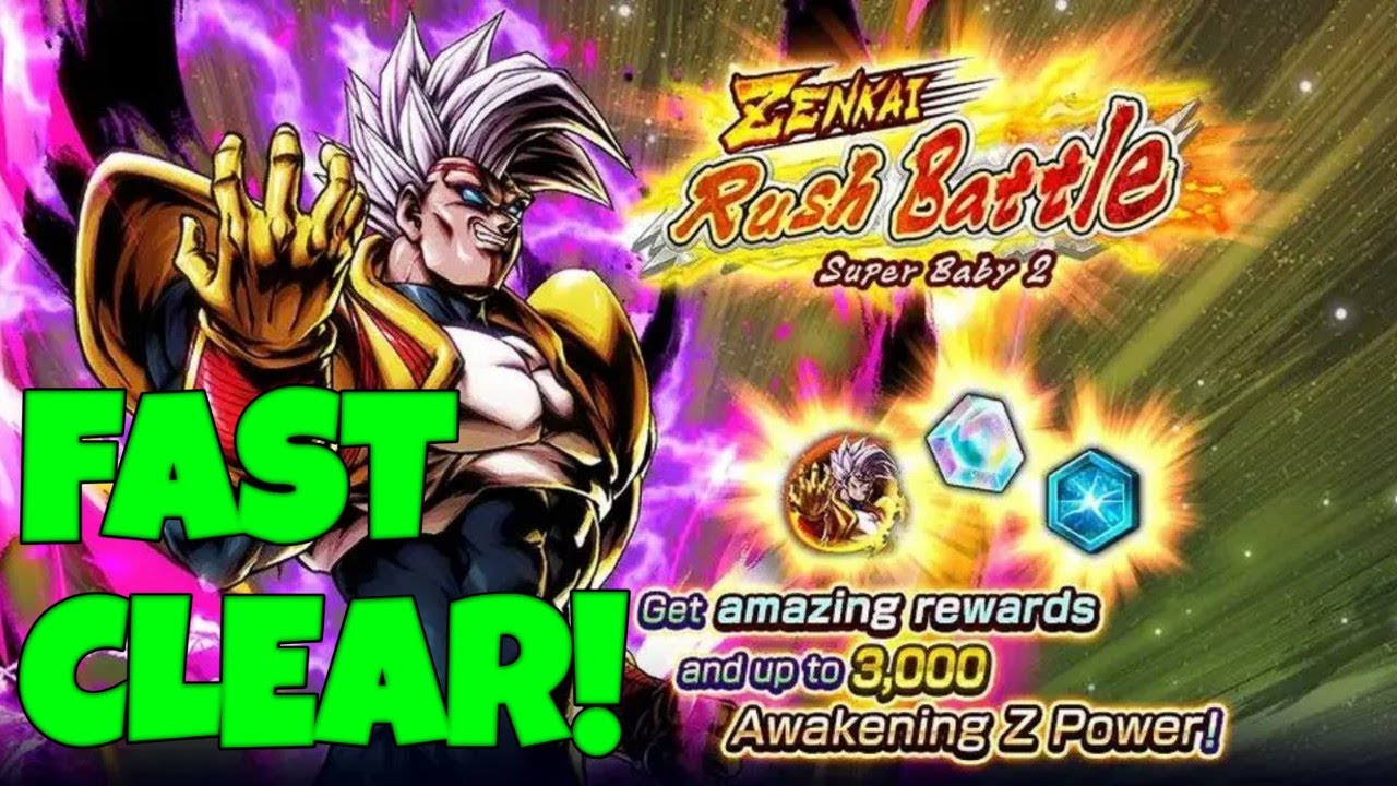 Быстрое прохождение! Zenkai Rush Battle: Super Baby 2 ⚡ DB Legends