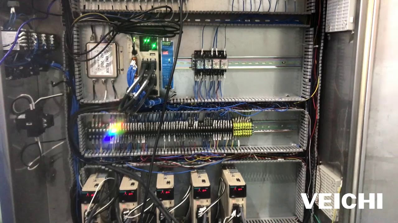 VEICHI SD700 Servo System using on the Vertical Packaging Machine