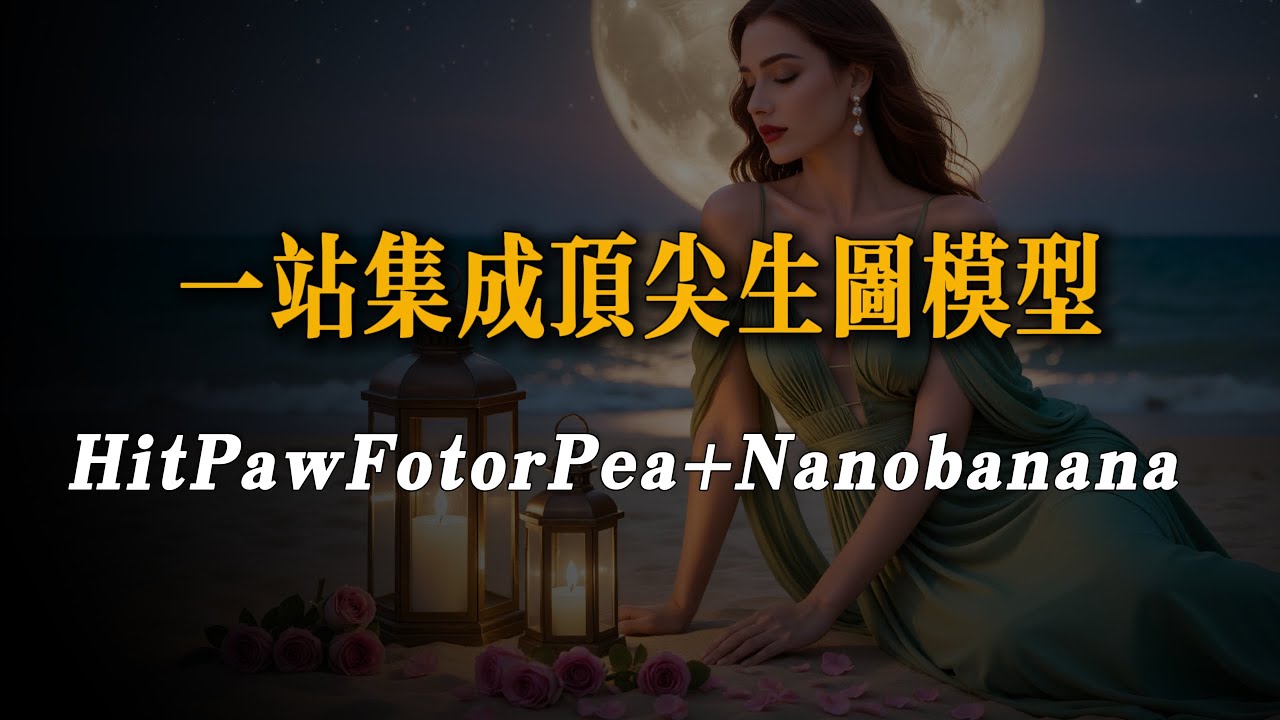 Nano Banana 的最佳使用路徑，HitPaw FotorPea 一站式平台的真正價值體現