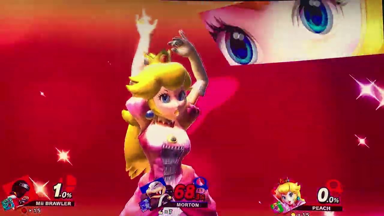 Super Smash Bros Ultimate, T.20 Mii Brawler 💪🏾 & Peach 👸🏼 💖 👠, 6/8