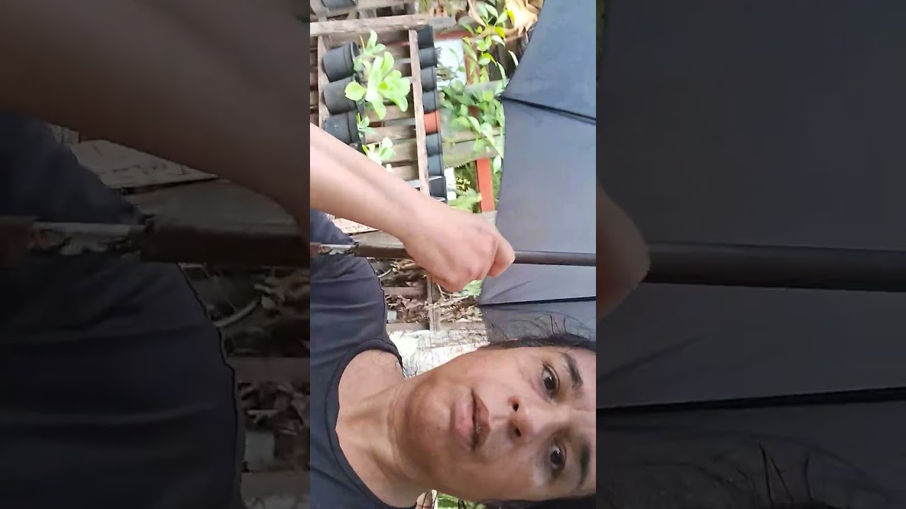 Faxina no pátio #pátio 