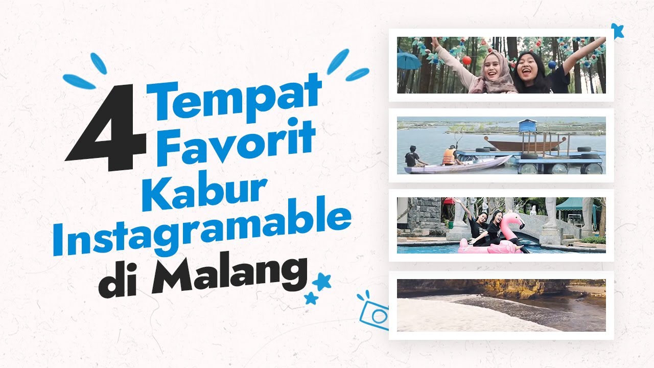 4 Tempat Favorit Kabur Instagramable di Malang
