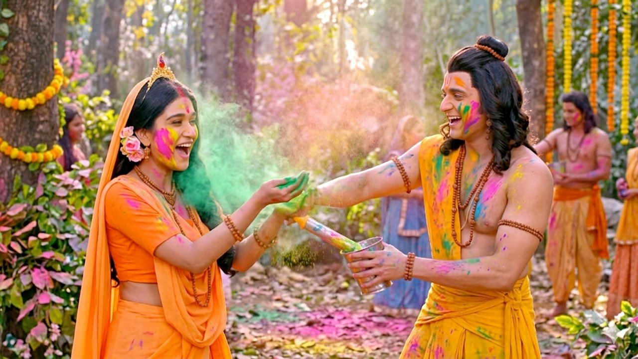 Holi Special Video || Shrimad Ramayan || #ramayan #holi