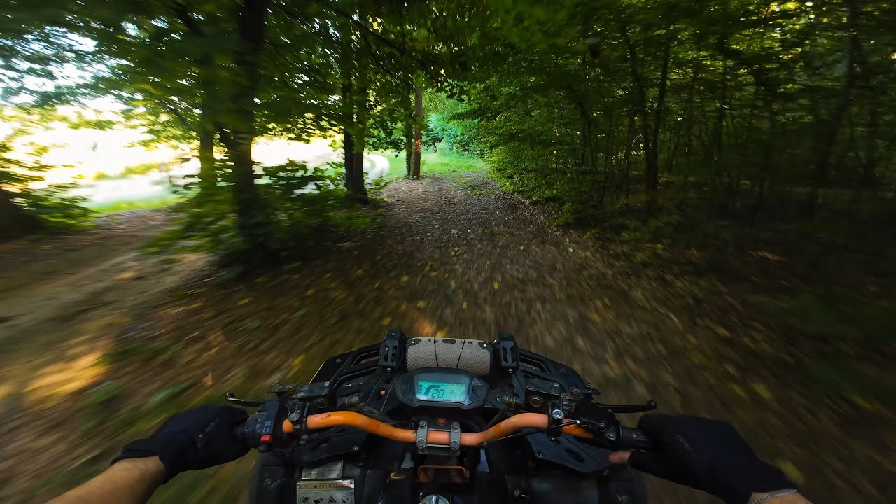 THE WILDEST ATV FOREST RIDE IN CALIFORNIA.. 4K